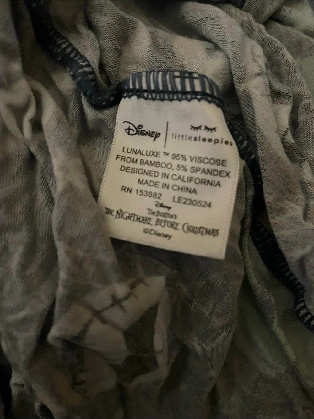 Little Sleepies Disney Jack & Crew Fitted Crib Sheet